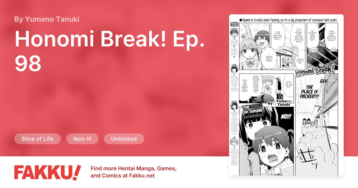  Honomi Break! Ep. 98 Hentai by Yumeno Tanuki - FAKKU