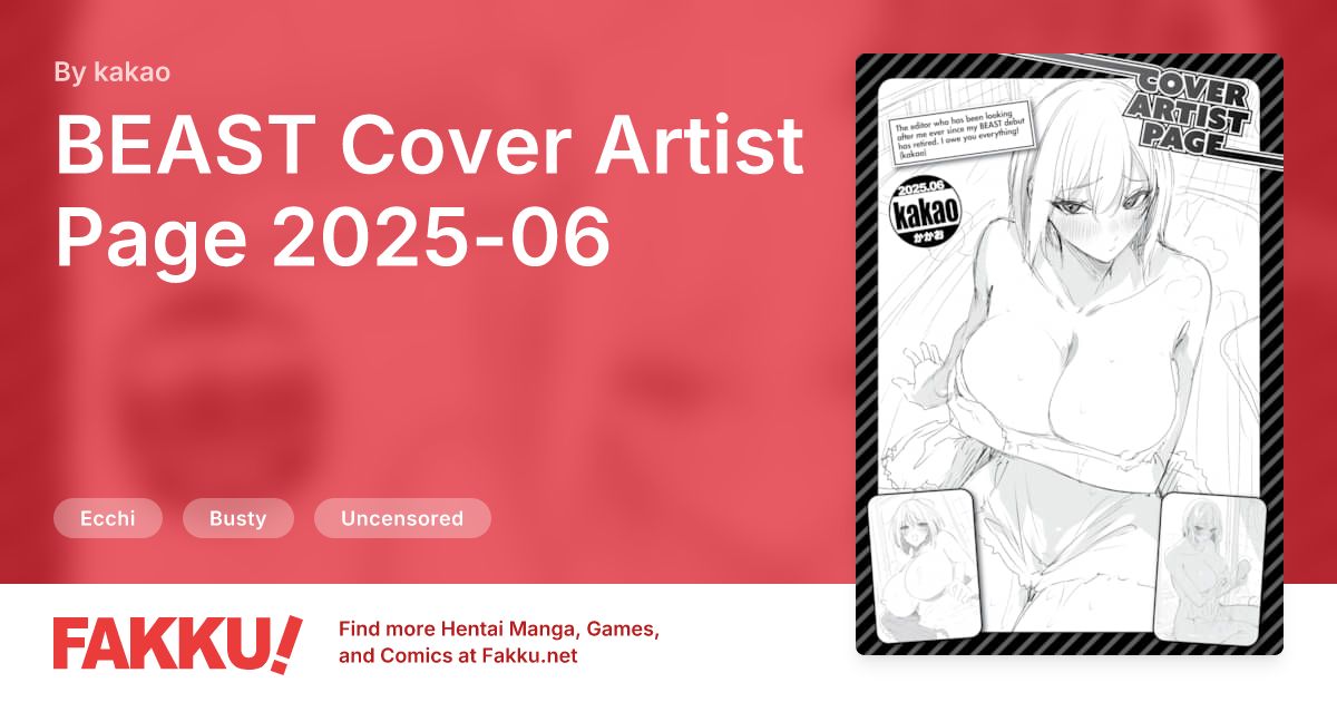  BEAST Cover Artist Page 2025-06 Hentai by kakao - FAKKU