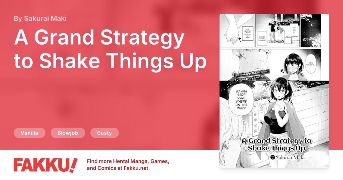 A Grand Strategy to Shake Things Up Hentai by Sakurai Maki - FAKKU