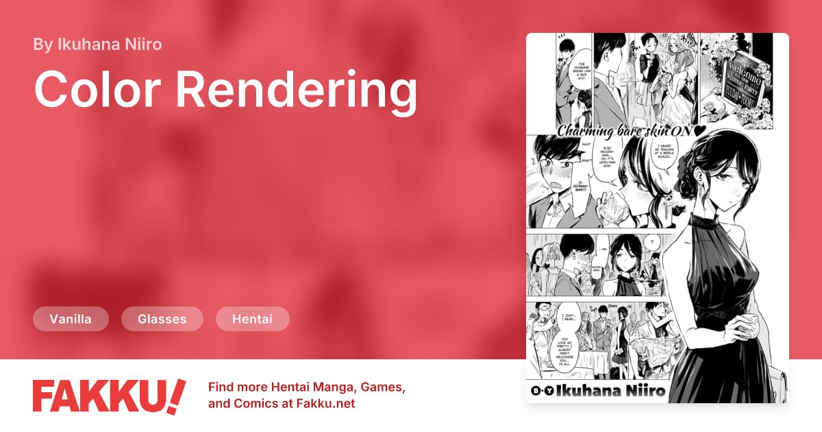 Color Rendering Hentai by Ikuhana Niiro - FAKKU