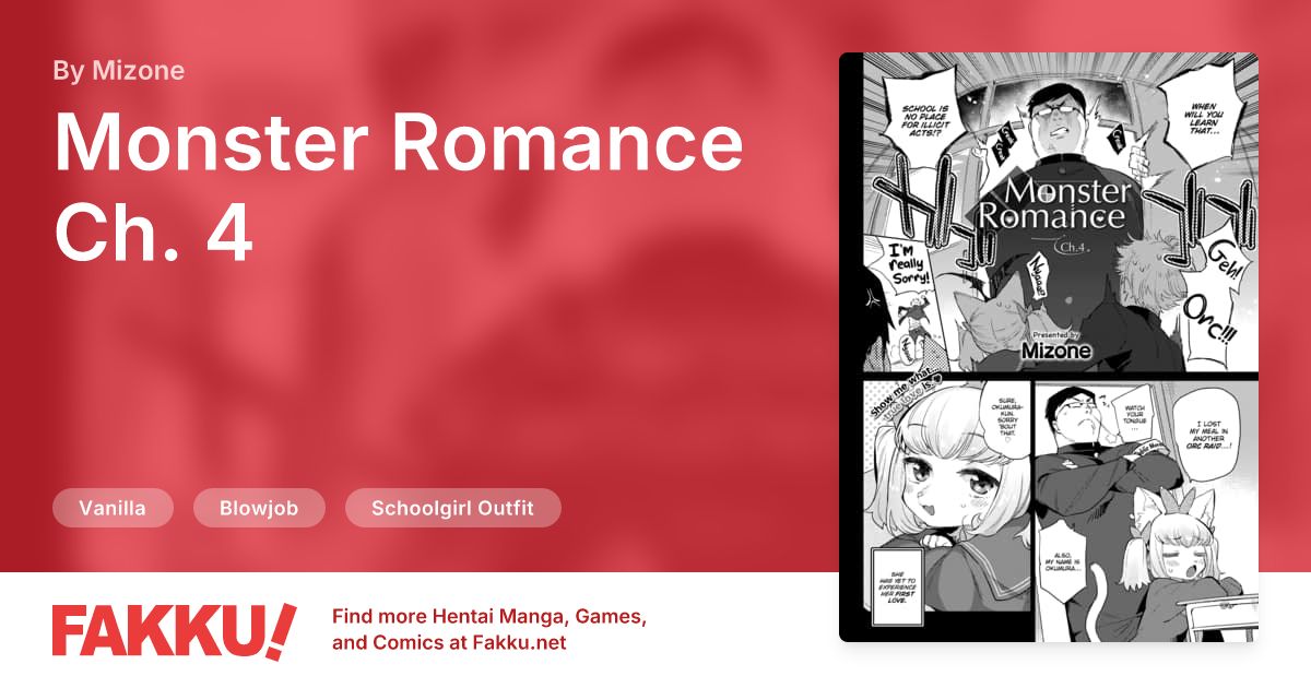  Monster Romance Ch. 4 Hentai by Mizone - FAKKU