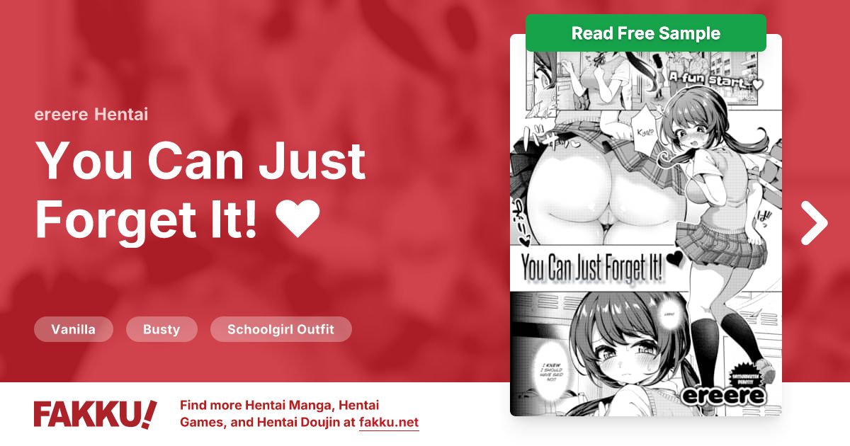 You Can Just Forget It! ❤ Hentai by ereere - FAKKU