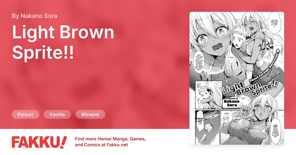  Light Brown Sprite!! Hentai by Nakano Sora - FAKKU