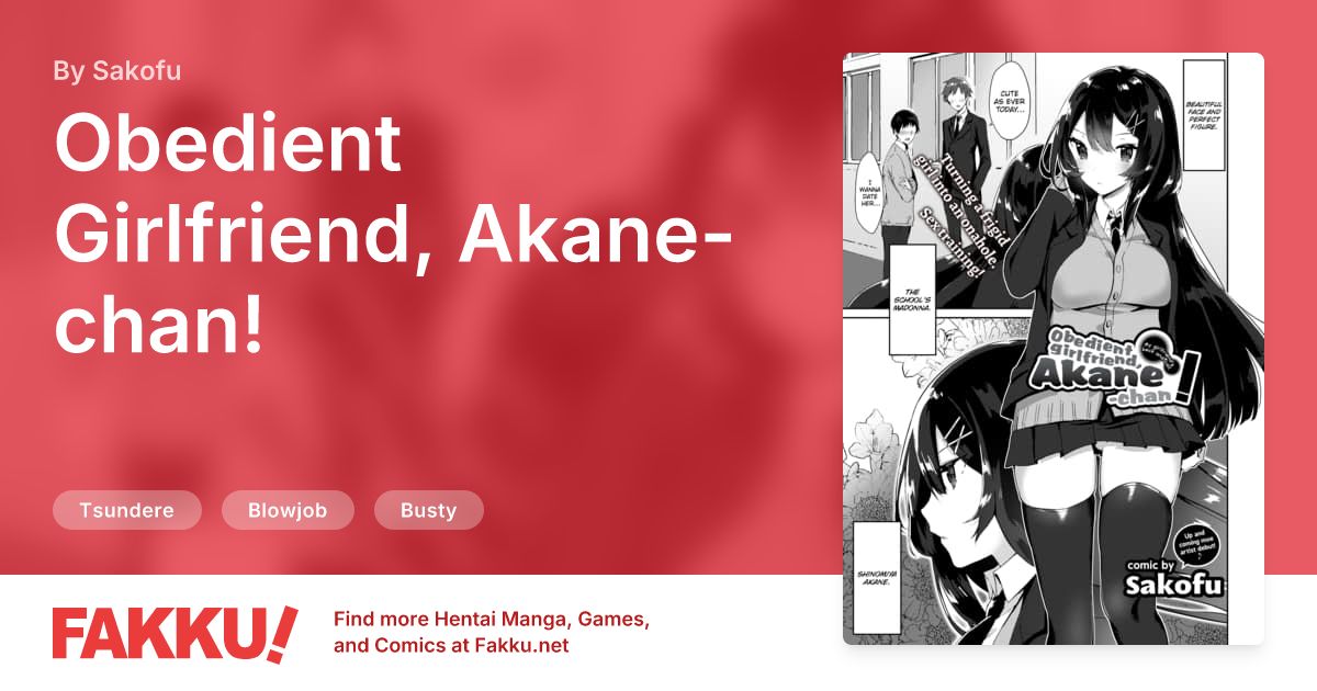  Obedient Girlfriend, Akane-chan! Hentai by Sakofu - FAKKU