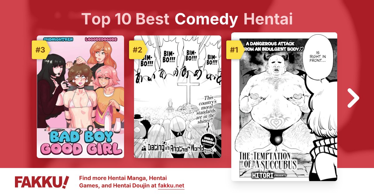 Top 10 Best Comedy Hentai