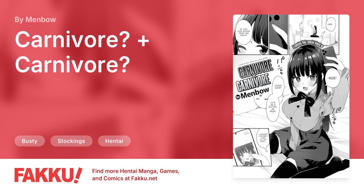 Carnivore? + Carnivore? Hentai by Menbow - FAKKU