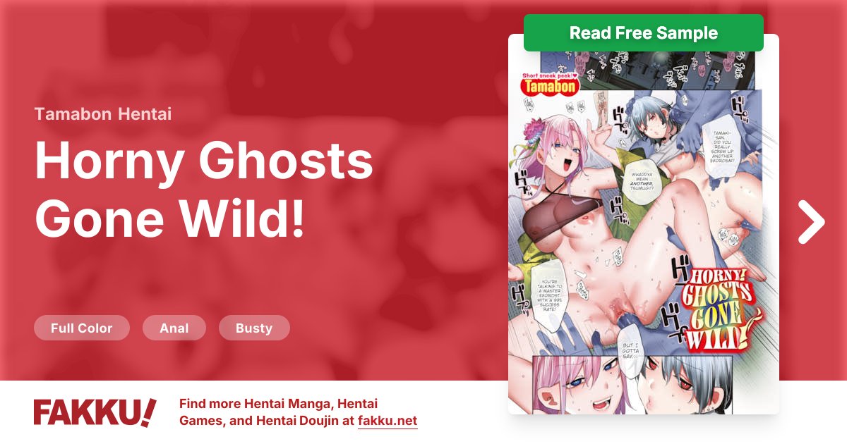  Horny Ghosts Gone Wild! Hentai by Tamabon - FAKKU