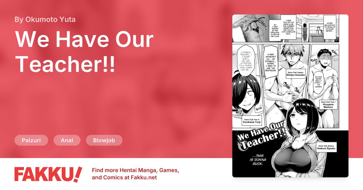 We Have Our Teacher!! Hentai by Okumoto Yuta - FAKKU
