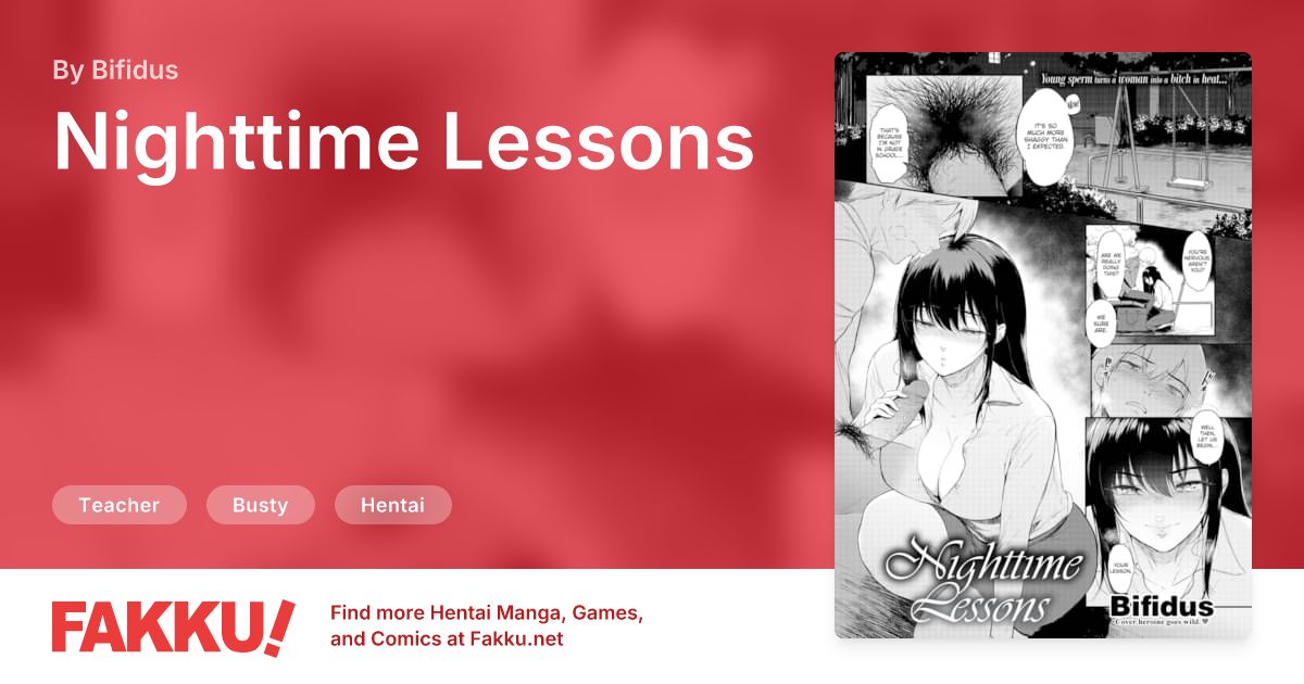 Nighttime Lessons Hentai by Bifidus - FAKKU