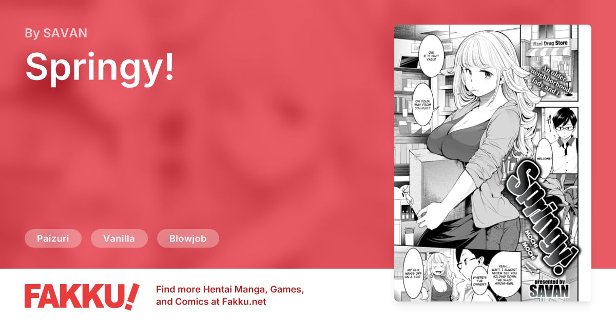 Springy! Hentai by SAVAN - FAKKU