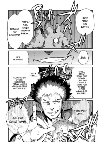 I Crafted a Golem to Defeat the Demon Lord, but...