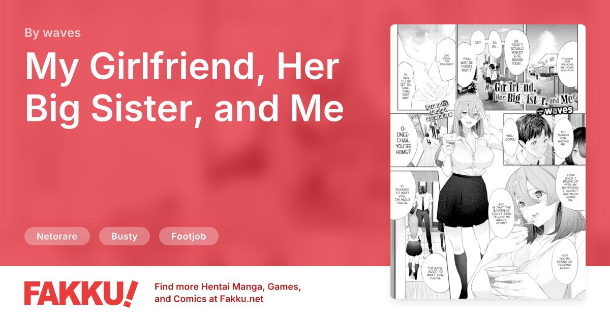 My Girlfriend, Her Big Sister, and Me Hentai by waves - FAKKU