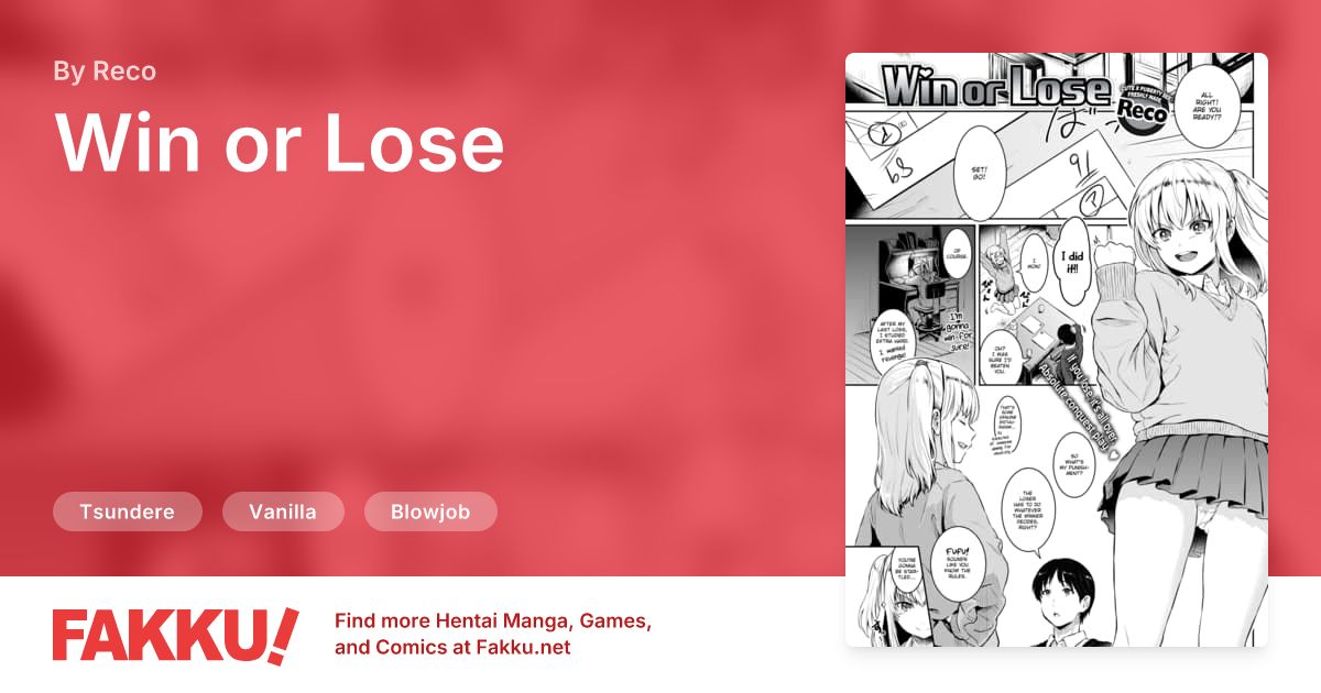 Win or Lose Hentai by Reco - FAKKU