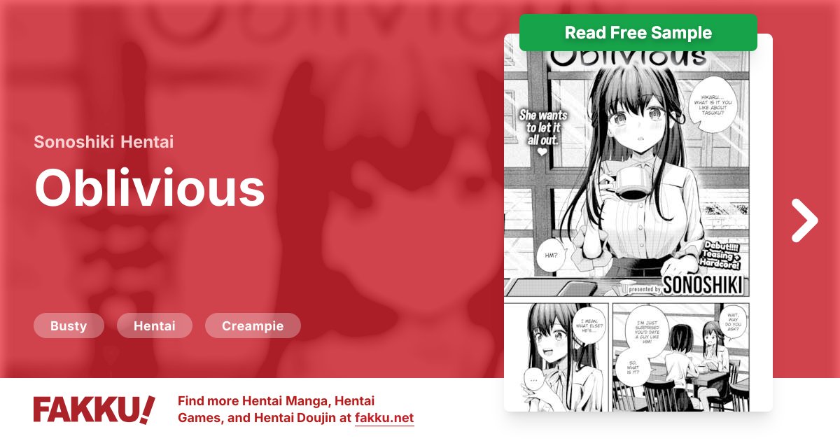  Oblivious Hentai by Sonoshiki - FAKKU