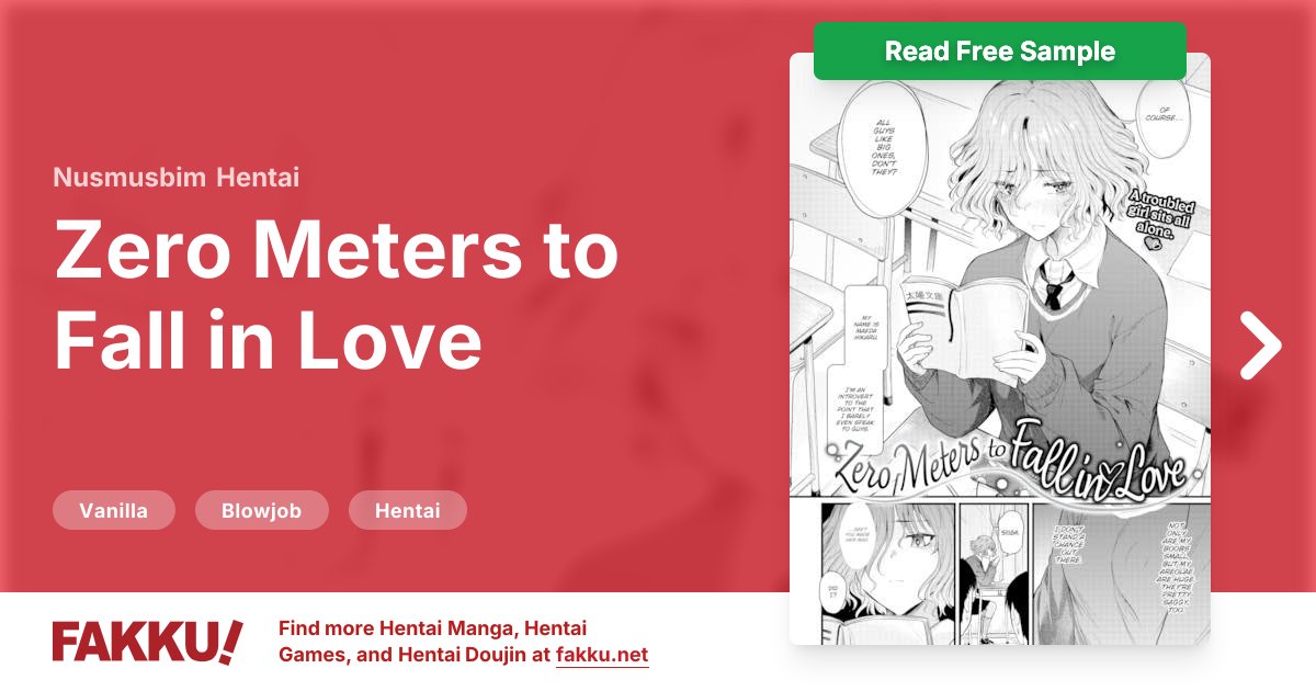  Zero Meters to Fall in Love Hentai by Nusmusbim - FAKKU