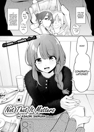 Not That It Matters