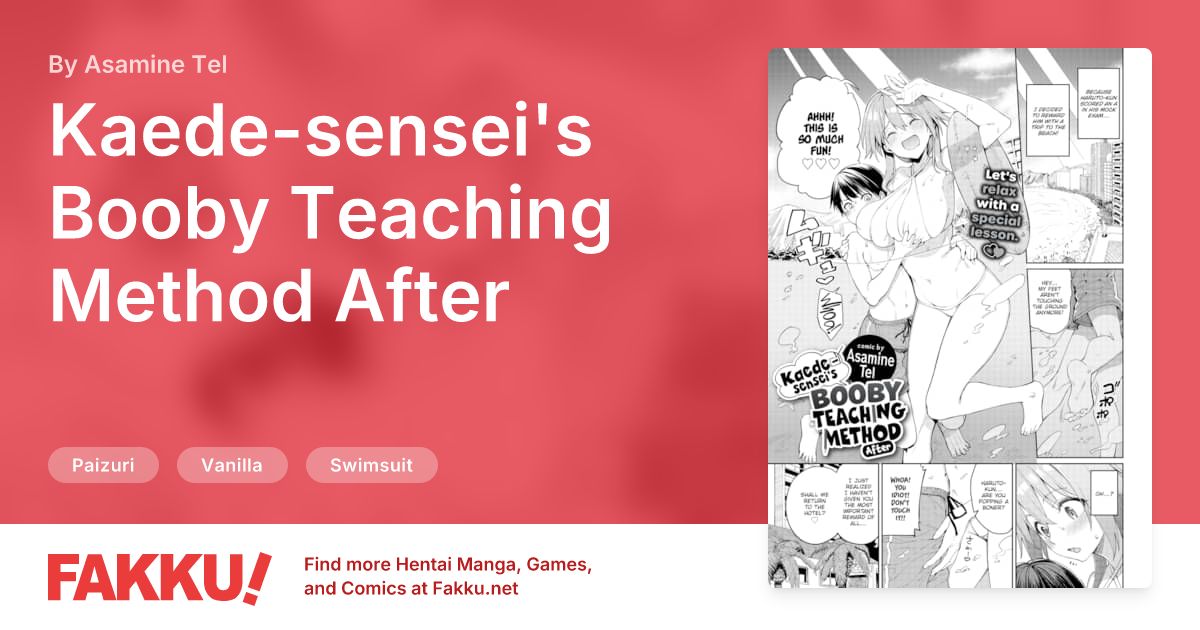  Kaede-sensei's Booby Teaching Method After Hentai by Asamine Tel - FAKKU