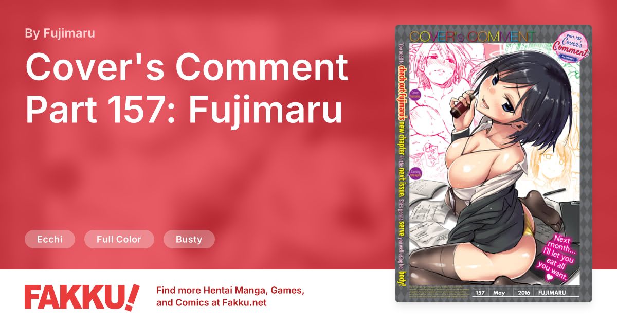 Cover's Comment Part 157: Fujimaru Hentai by Fujimaru - FAKKU