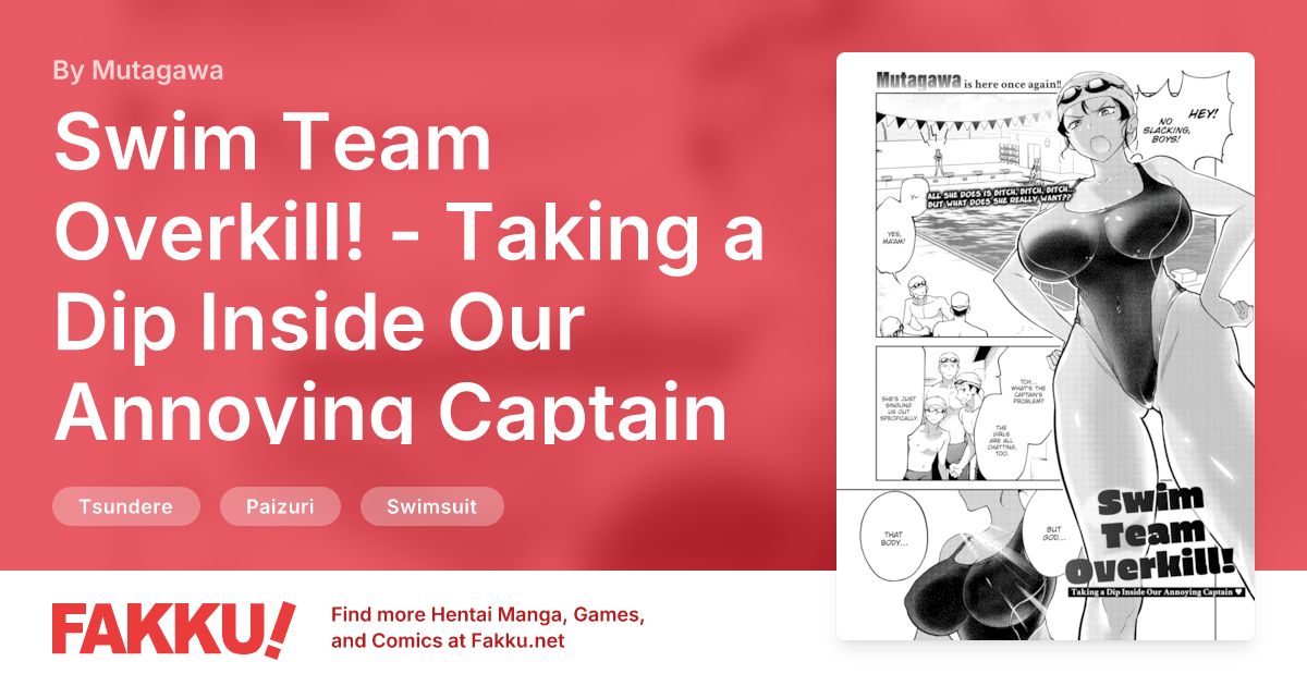 Swim Team Overkill! - Taking a Dip Inside Our Annoying Captain ❤ Hentai by Mutagawa - FAKKU