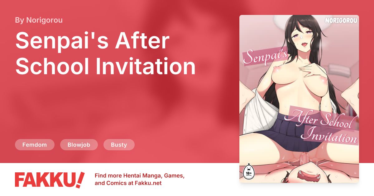 Senpai's After School Invitation Hentai by Norigorou - FAKKU