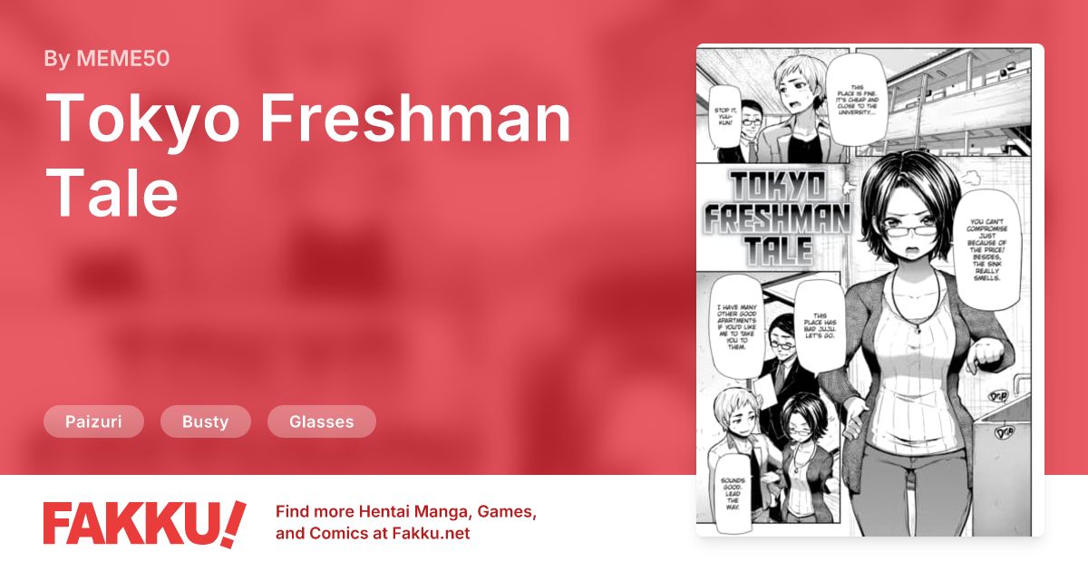 Tokyo Freshman Tale Hentai by MEME50 - FAKKU