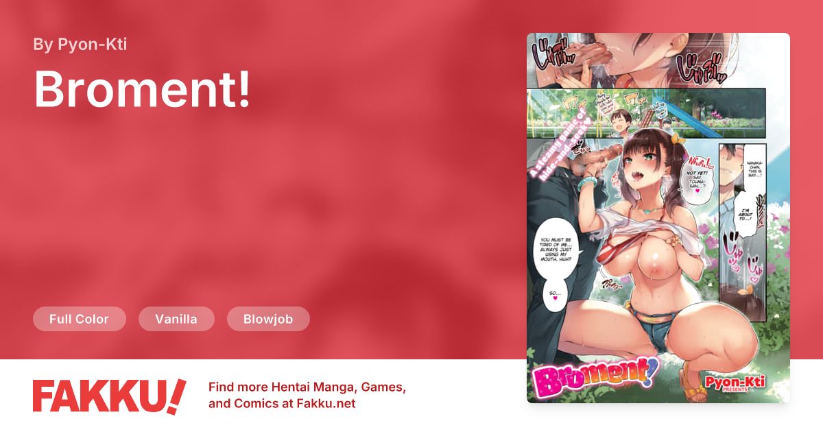 Broment! Hentai by Pyon-Kti - FAKKU