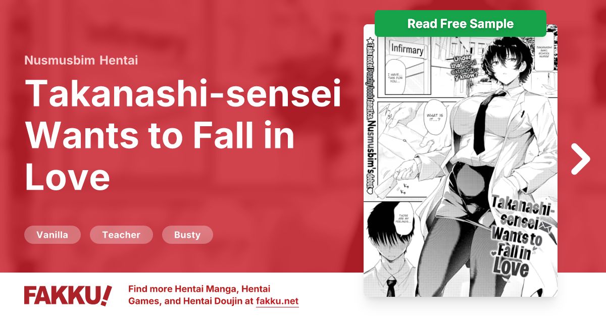Takanashi-sensei Wants to Fall in Love Hentai by Nusmusbim - FAKKU
