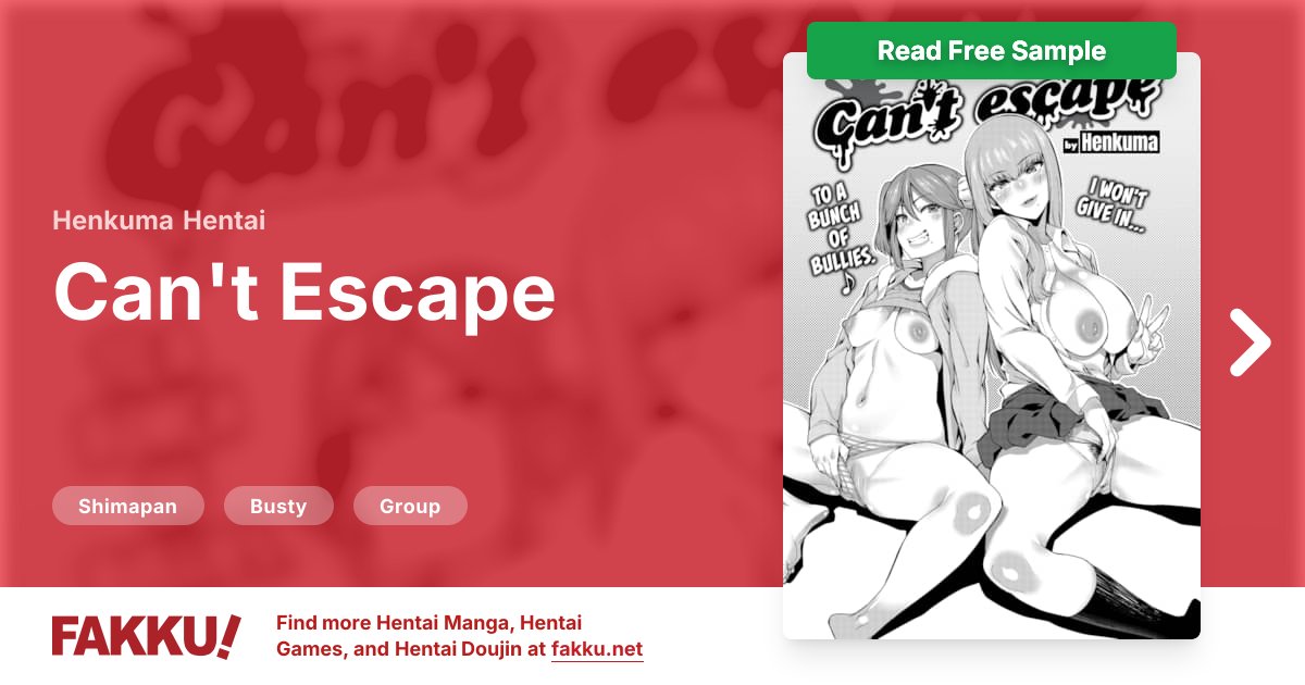  Can't Escape Hentai by Henkuma - FAKKU