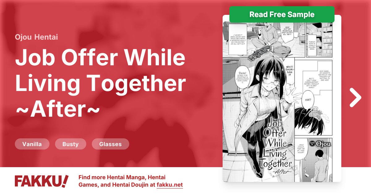  Job Offer While Living Together ~After~ Hentai by Ojou - FAKKU