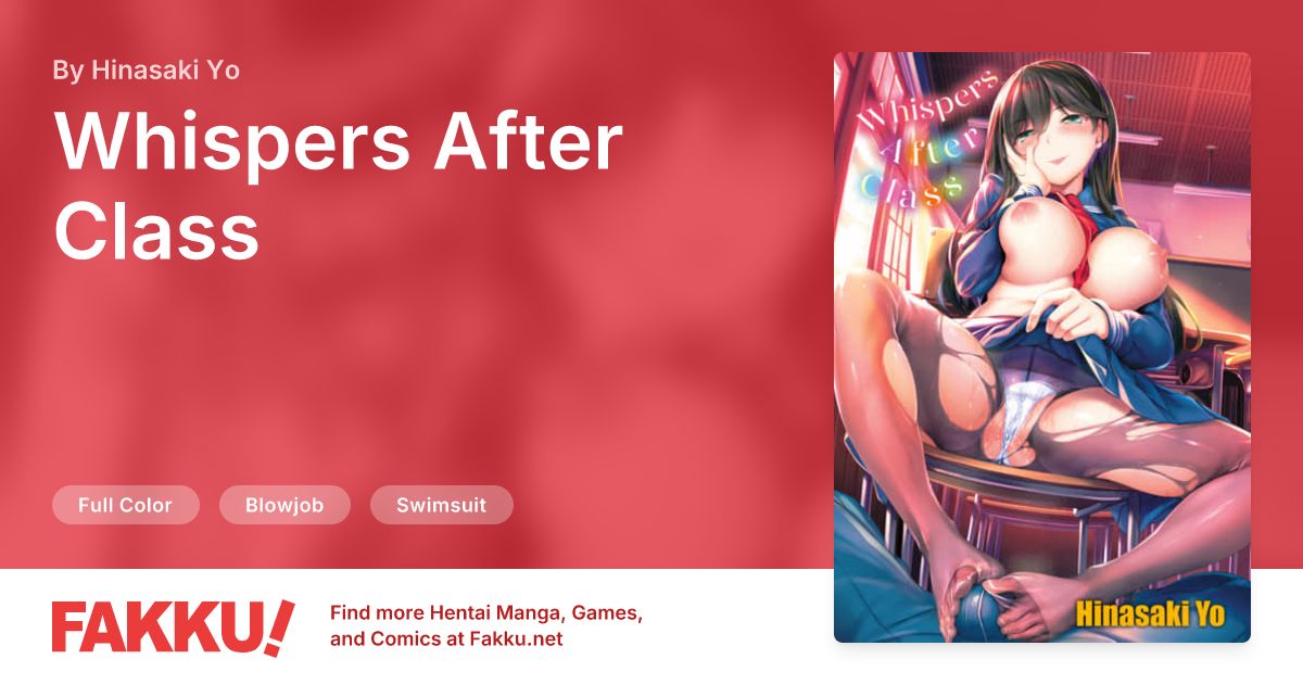 Whispers After Class Hentai by Hinasaki Yo - FAKKU