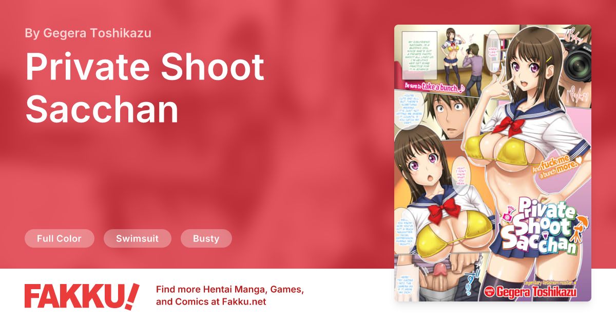 Private Shoot Sacchan Hentai by Gegera Toshikazu - FAKKU