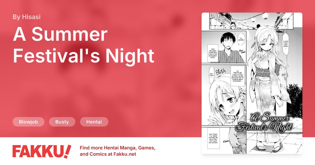 A Summer Festival's Night Hentai by Hisasi - FAKKU