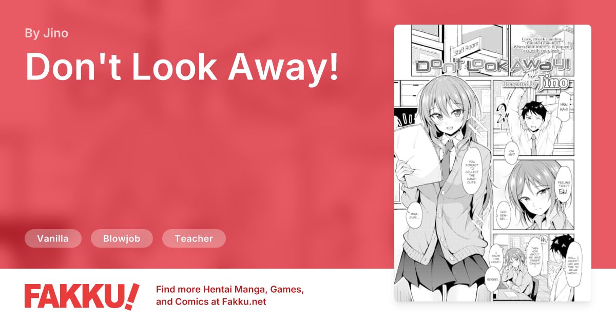 Don't Look Away! Hentai by Jino - FAKKU