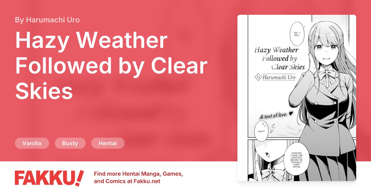 Hazy Weather Followed by Clear Skies Hentai by Harumachi Uro - FAKKU