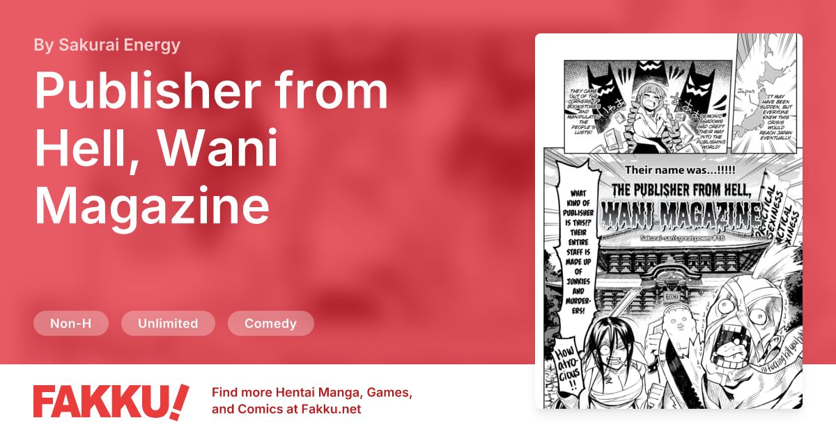 Publisher from Hell, Wani Magazine Hentai by Sakurai Energy - FAKKU