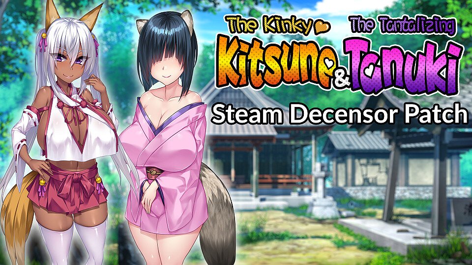 The Kinky Kitsune and The Tantalizing Tanuki (Decensor Patch) Hentai
