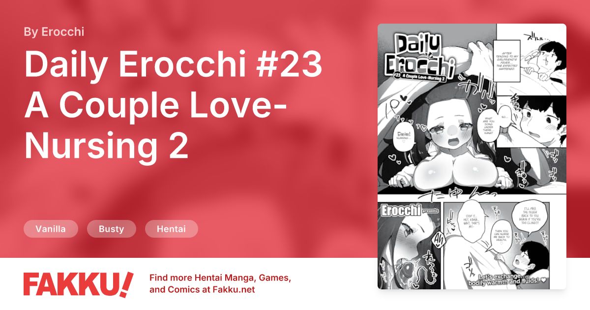 Daily Erocchi #23 A Couple Love-Nursing 2 Hentai by Erocchi - FAKKU