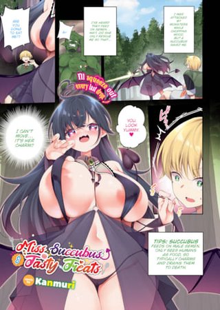 Miss Succubus & Tasty Treats Hentai Cover Image