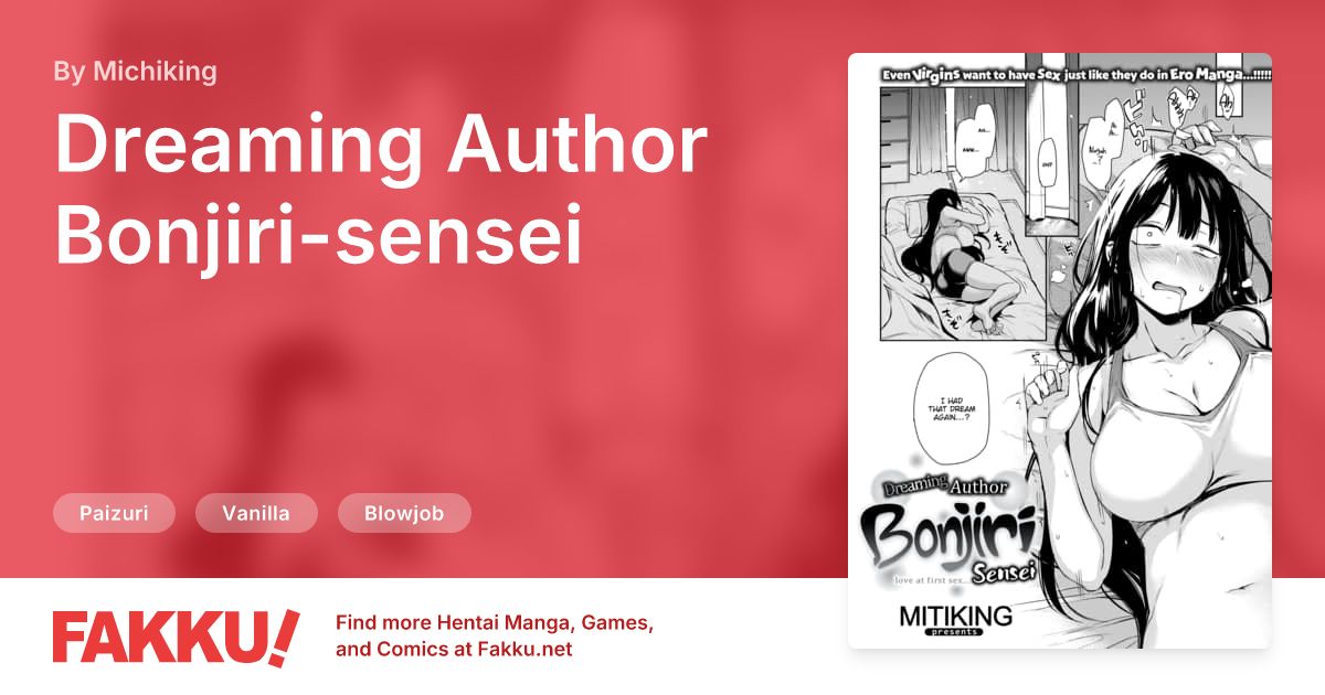 Dreaming Author Bonjiri-sensei Hentai by Michiking - FAKKU
