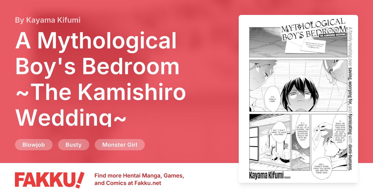 A Mythological Boy's Bedroom ~The Kamishiro Wedding~ Hentai by Kihachi Uro, Kayama Kifumi - FAKKU