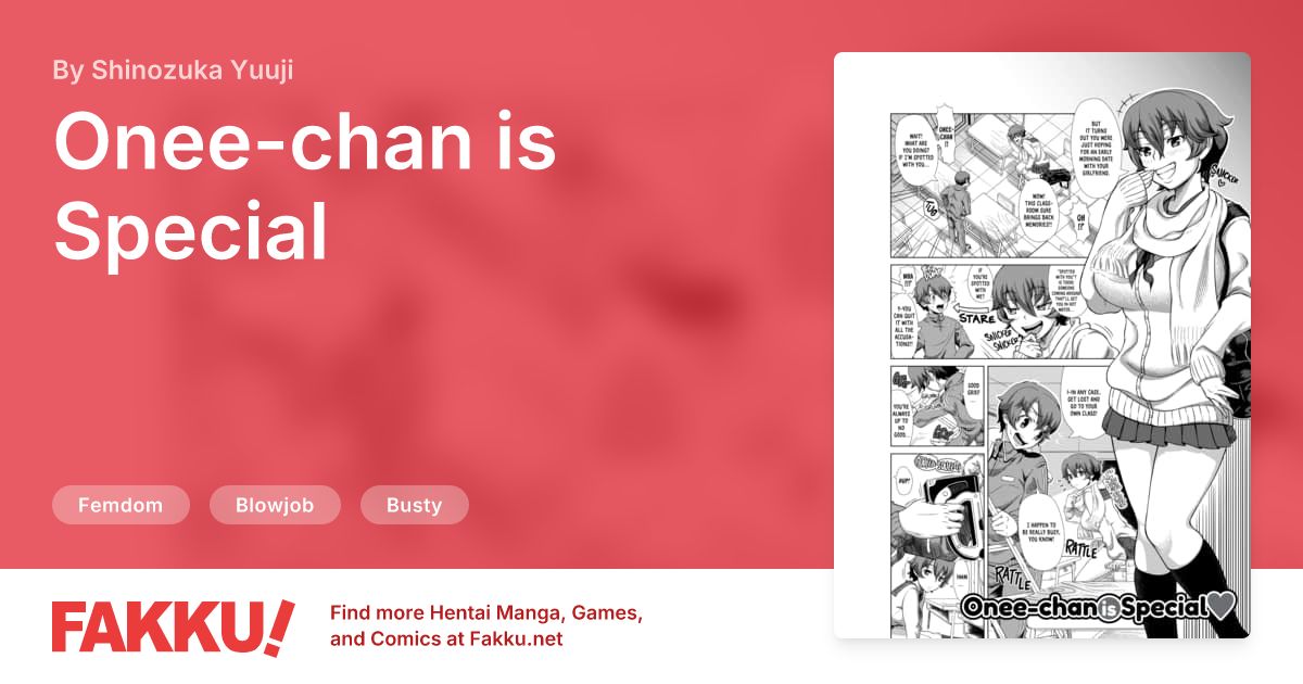 Onee-chan is Special Hentai by Shinozuka Yuuji - FAKKU