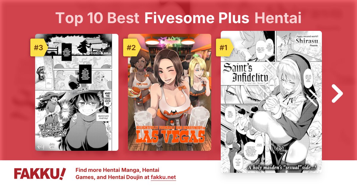 Top 10 Best Fivesome Plus Hentai