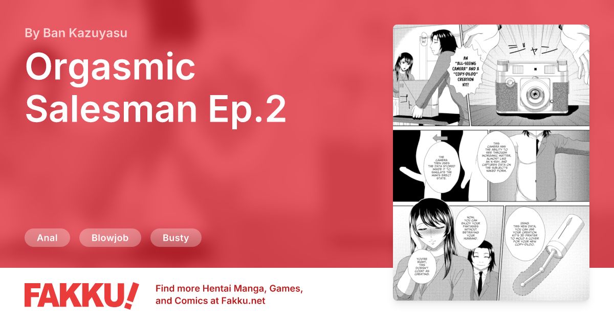 Orgasmic Salesman Ep.2 Hentai by Ban Kazuyasu - FAKKU