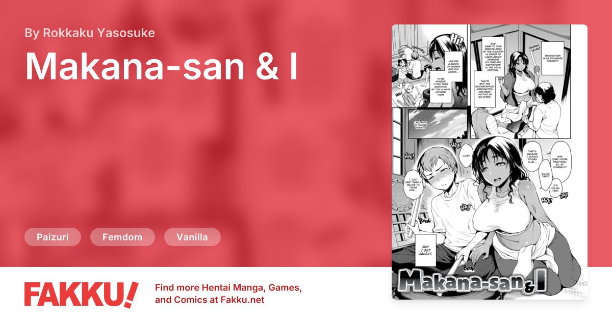 Makana-san & I Hentai by Rokkaku Yasosuke - FAKKU