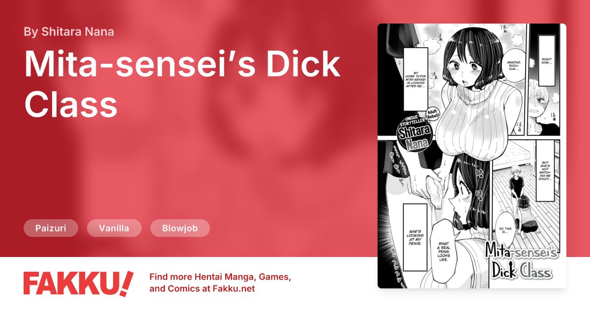 Mita-sensei’s Dick Class Hentai by Shitara Nana - FAKKU