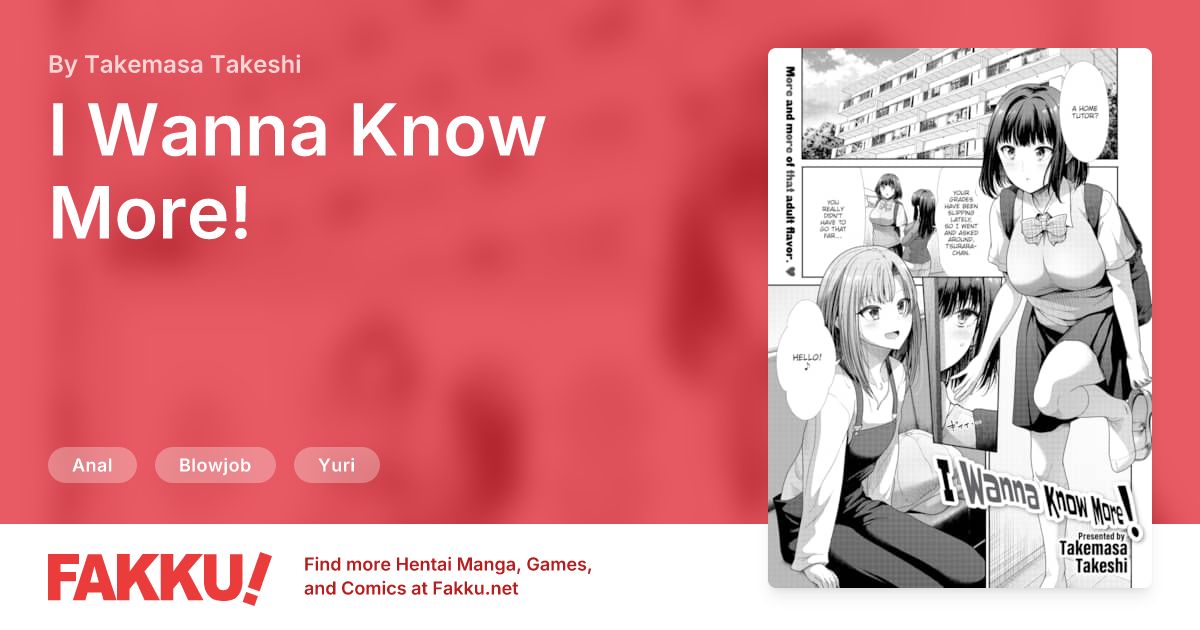 I Wanna Know More! Hentai by Takemasa Takeshi - FAKKU