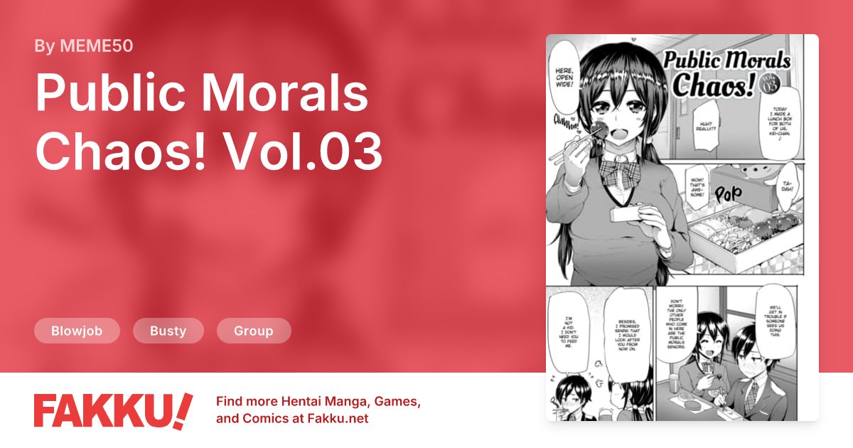 Public Morals Chaos! Vol.03 Hentai by MEME50 - FAKKU