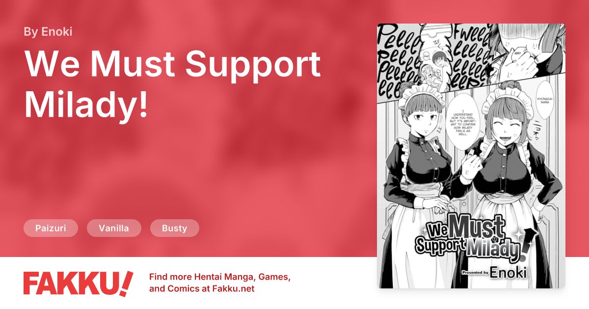 We Must Support Milady! Hentai by Enoki - FAKKU