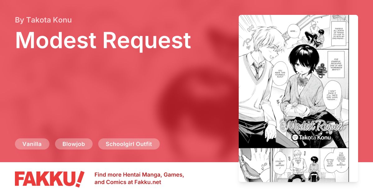 Modest Request Hentai by Takota Konu - FAKKU