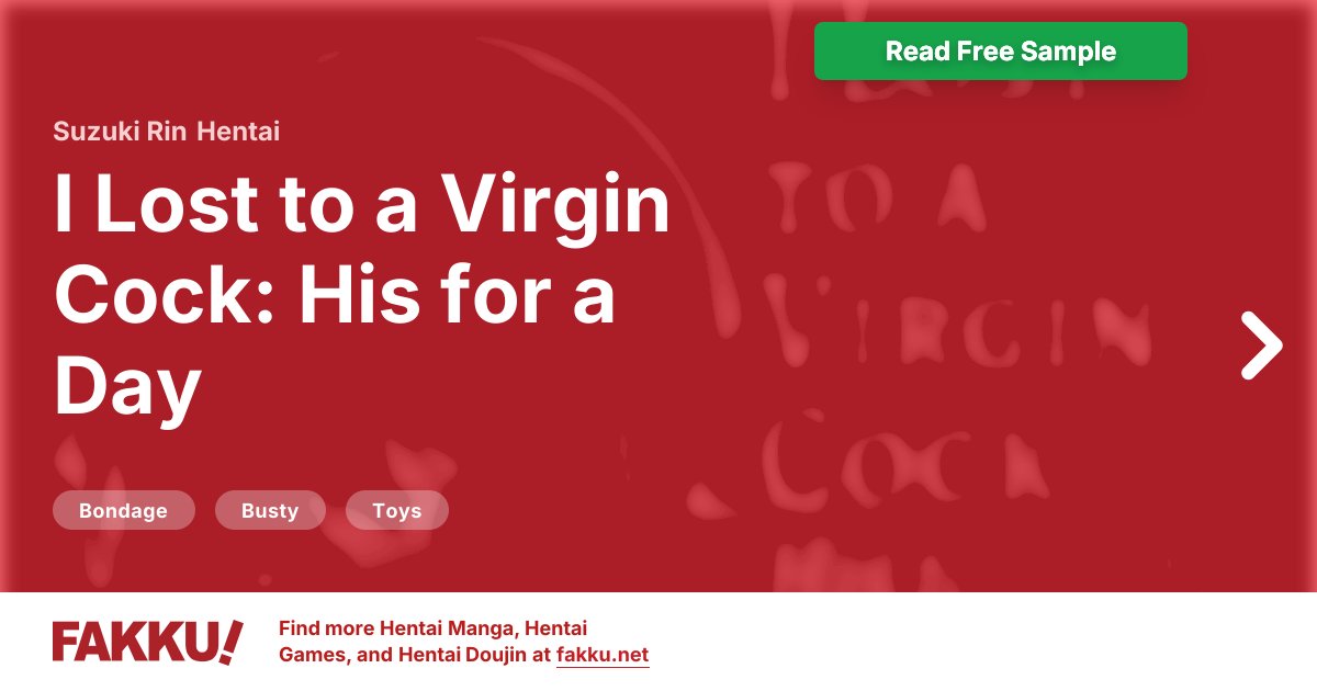  I Lost to a Virgin Cock: His for a Day Hentai by Suzuki Rin - FAKKU